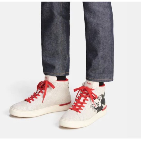 Coach Disney Mickey Mouse X Keith Haring Sneaker worn once. - Picture 6 of 9
